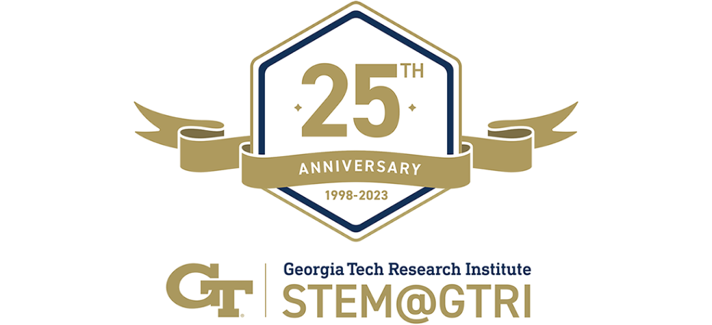 STEM@GTRI 25th Anniversary logo