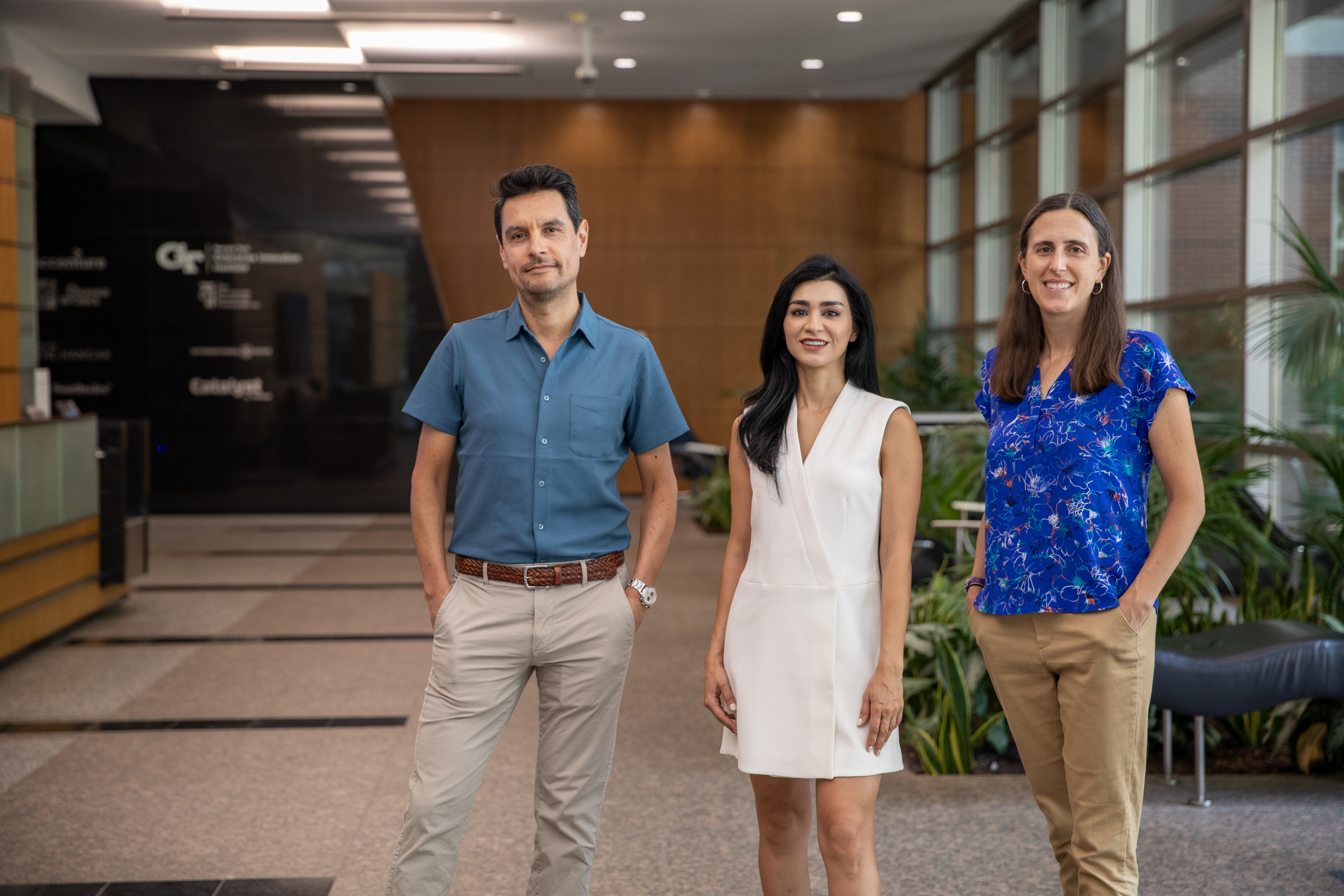 A photo of researchers at GTRI who are leading this project. 