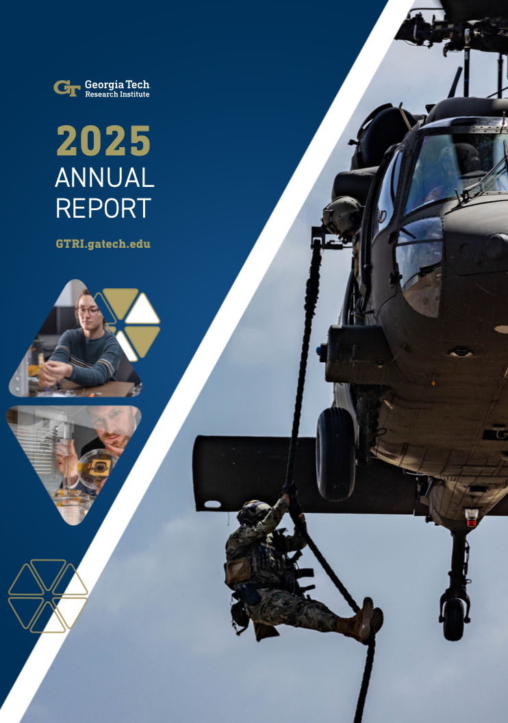 GTRI 2025 Annual Report Cover