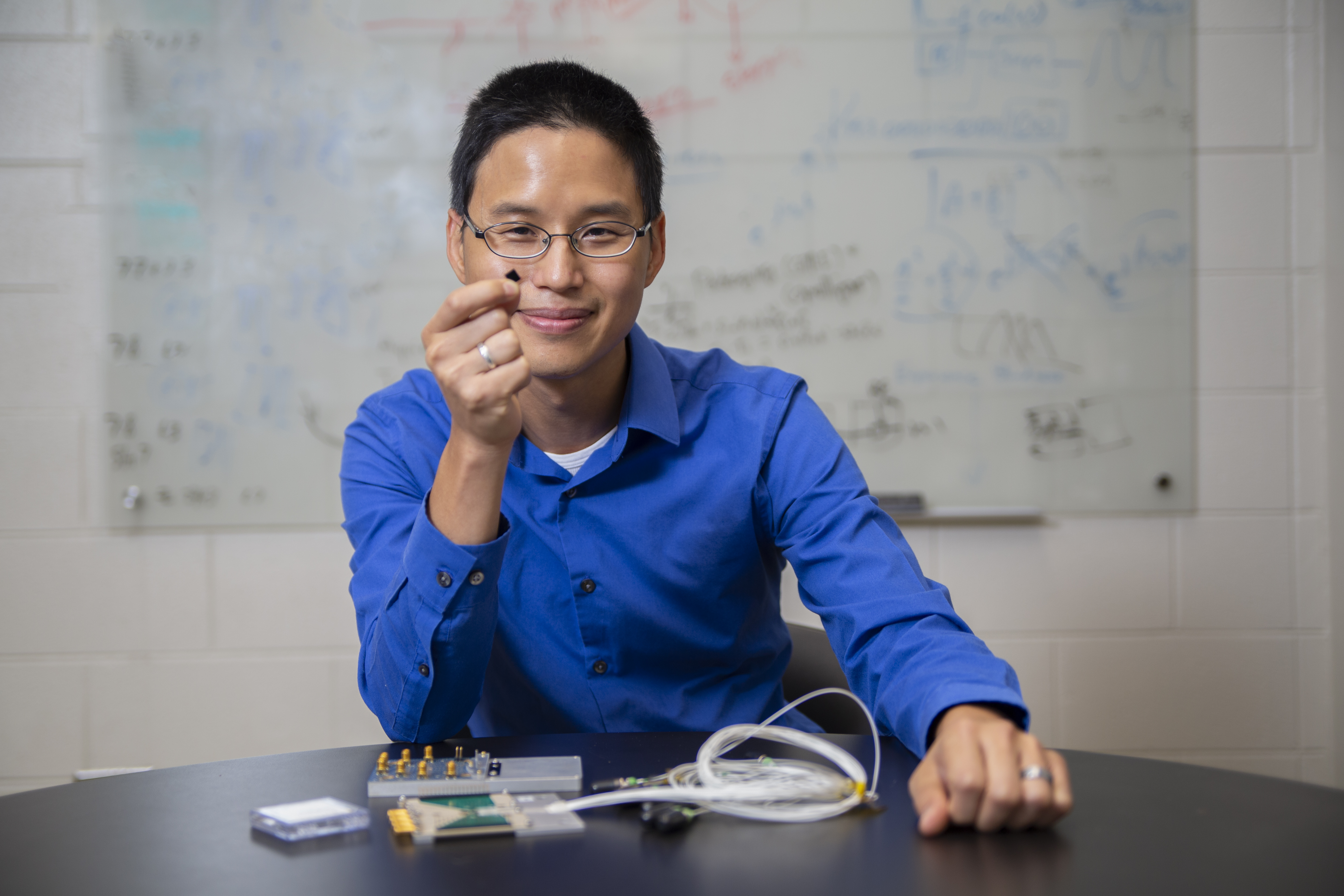 A picture of Benjamin Yang, a GTRI senior research engineer who is leading the BLUESHIFT project.