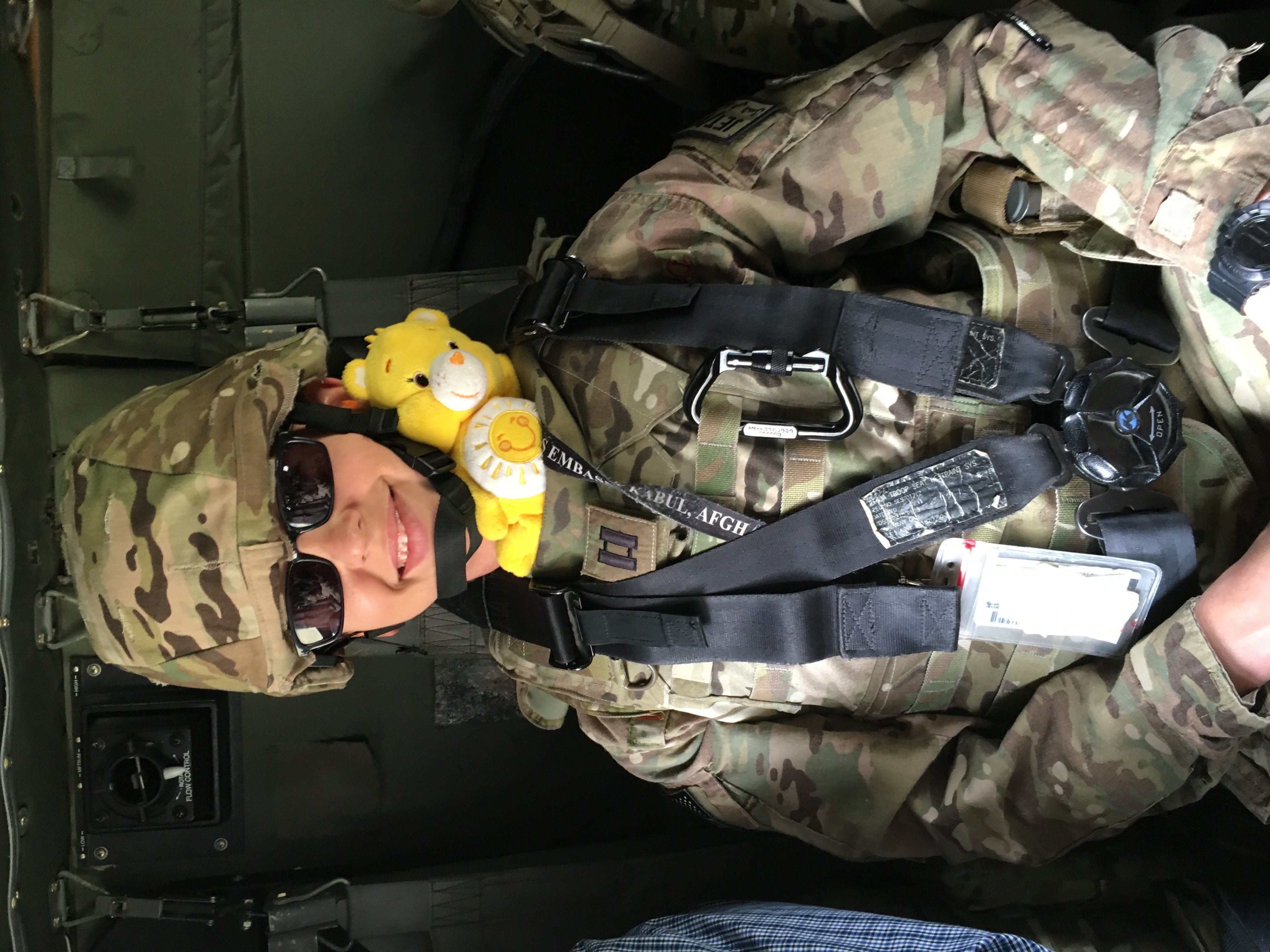 Sarah Lamp military photo