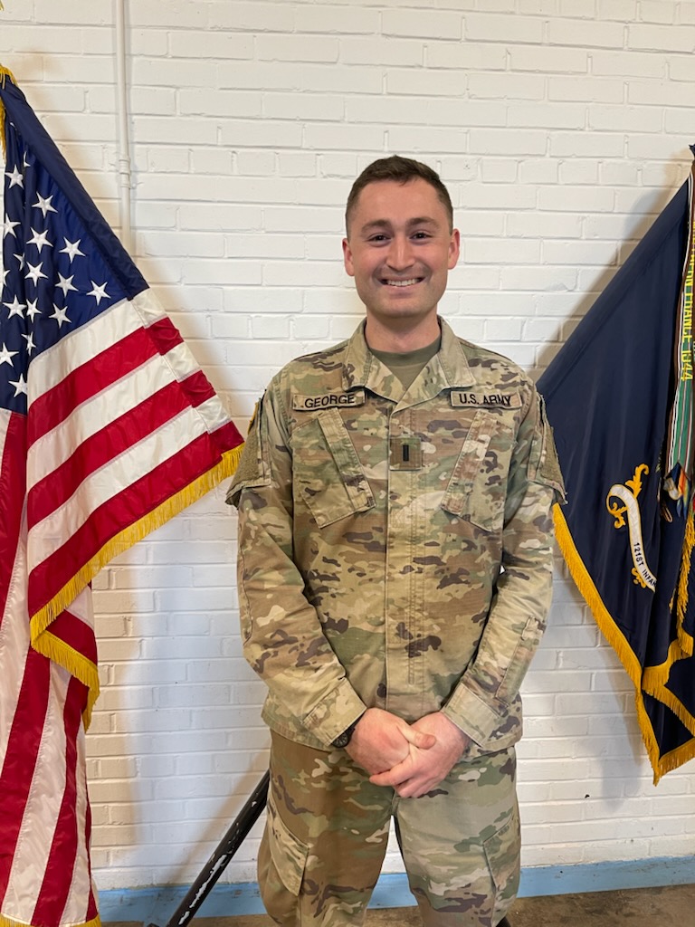 Keegan George, GTRI Researcher and Georgia National Guardsman.