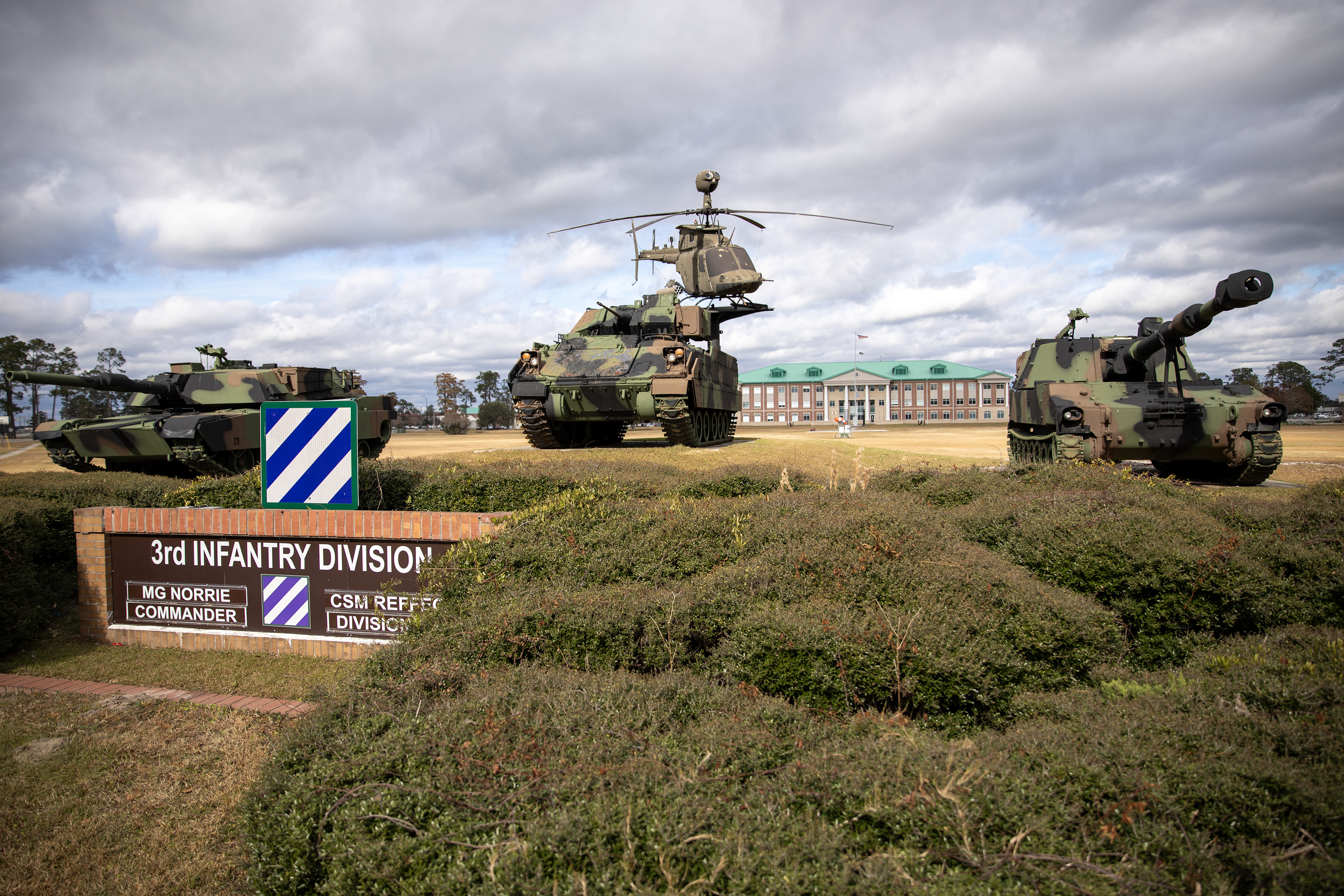 Fort Stewart located in southeast Georgia