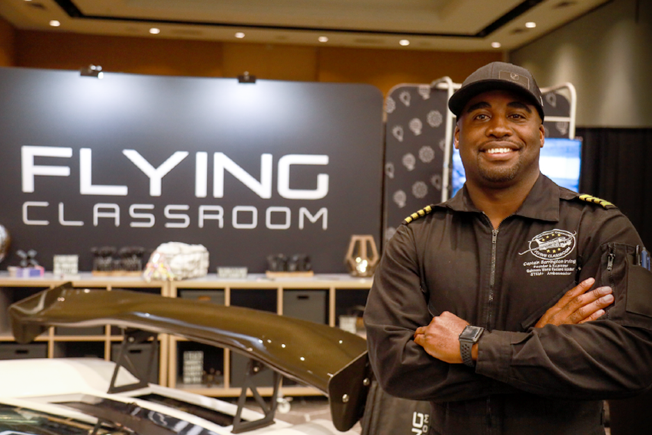 Captain Barrington Irving and the Flying Classroom