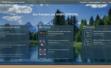 Army Family Web Portal