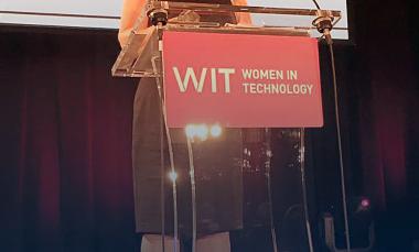 Jill Gostin at podium