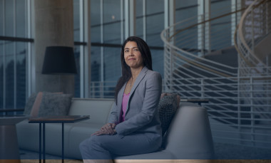 Margarita Gonzalez is senior researcher, and ICL’s (Information and Communications Lab) lead for transformation and innovation (T&I) applied research. (Photo Credit: Sean McNeil) 
