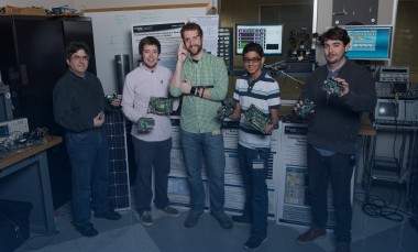 GTRI research team with devices