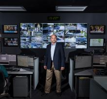 John Wandelt, a principal research scientist who directs the Information Exchange and Architecture Division of GTRI, has been helping agencies share data for more than 20 years. (Rob Felt, Georgia Tech)