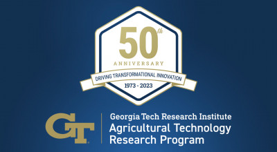 GTRI ATRP 50th Anniversary Seal and ATRP division brand