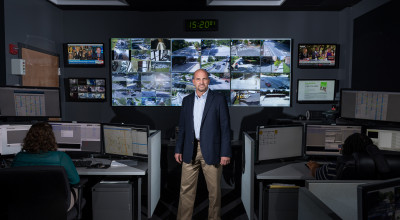 John Wandelt, a principal research scientist who directs the Information Exchange and Architecture Division of GTRI, has been helping agencies share data for more than 20 years. (Rob Felt, Georgia Tech)