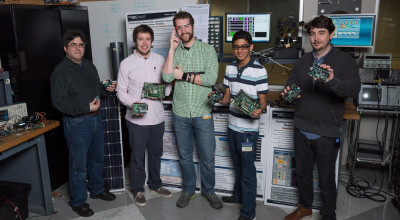 GTRI research team with devices