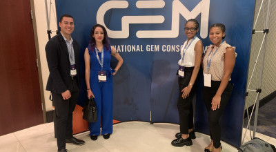 GEM fellows at conference. 