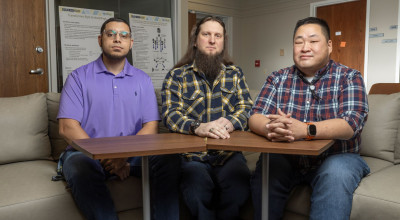 GTRI Researchers, Justin Hsu, Drew Petry, Garrett Brown